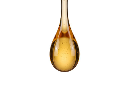 Texture d'une goutte d'huile qui tombe